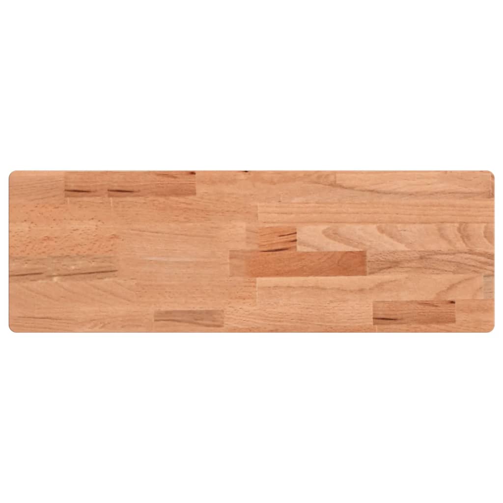 Wandschap 60x20x2,5 cm massief beukenhout