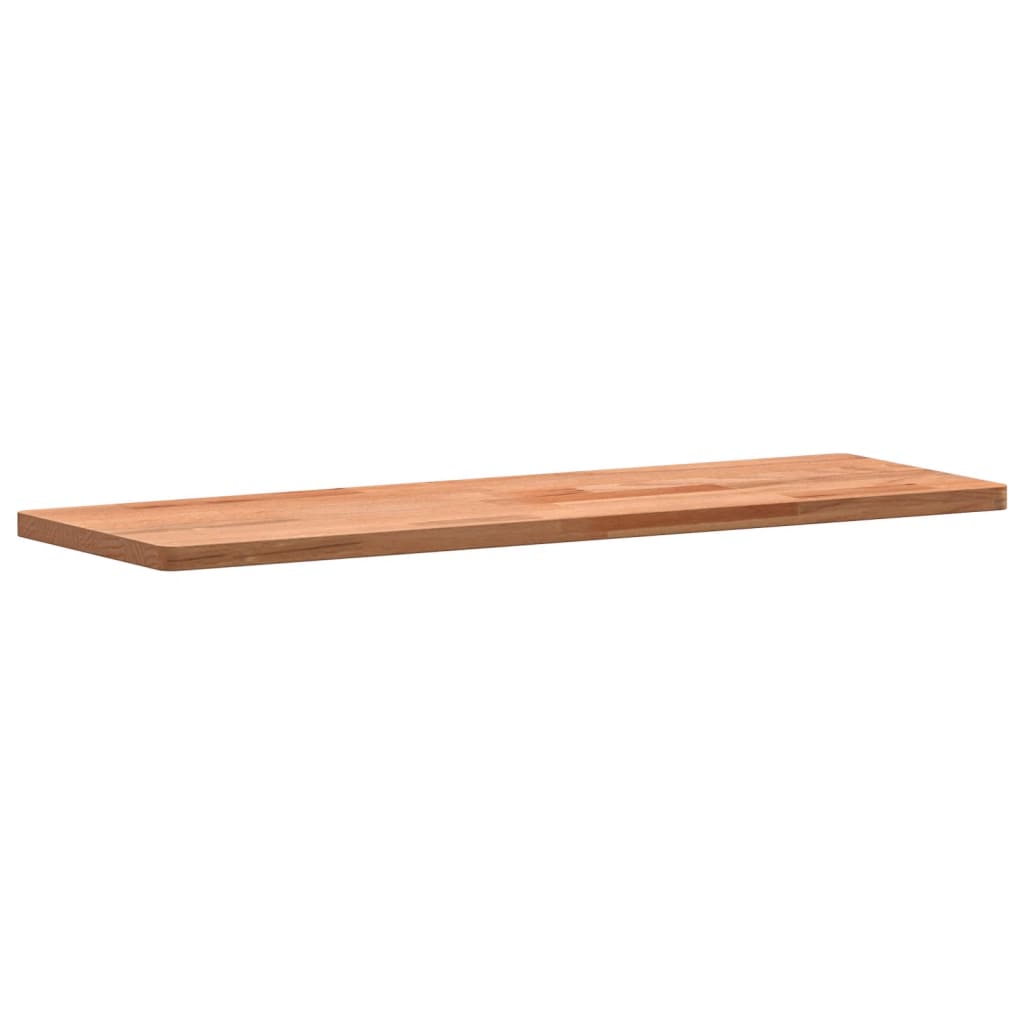 Wandschap 60x20x2,5 cm massief beukenhout