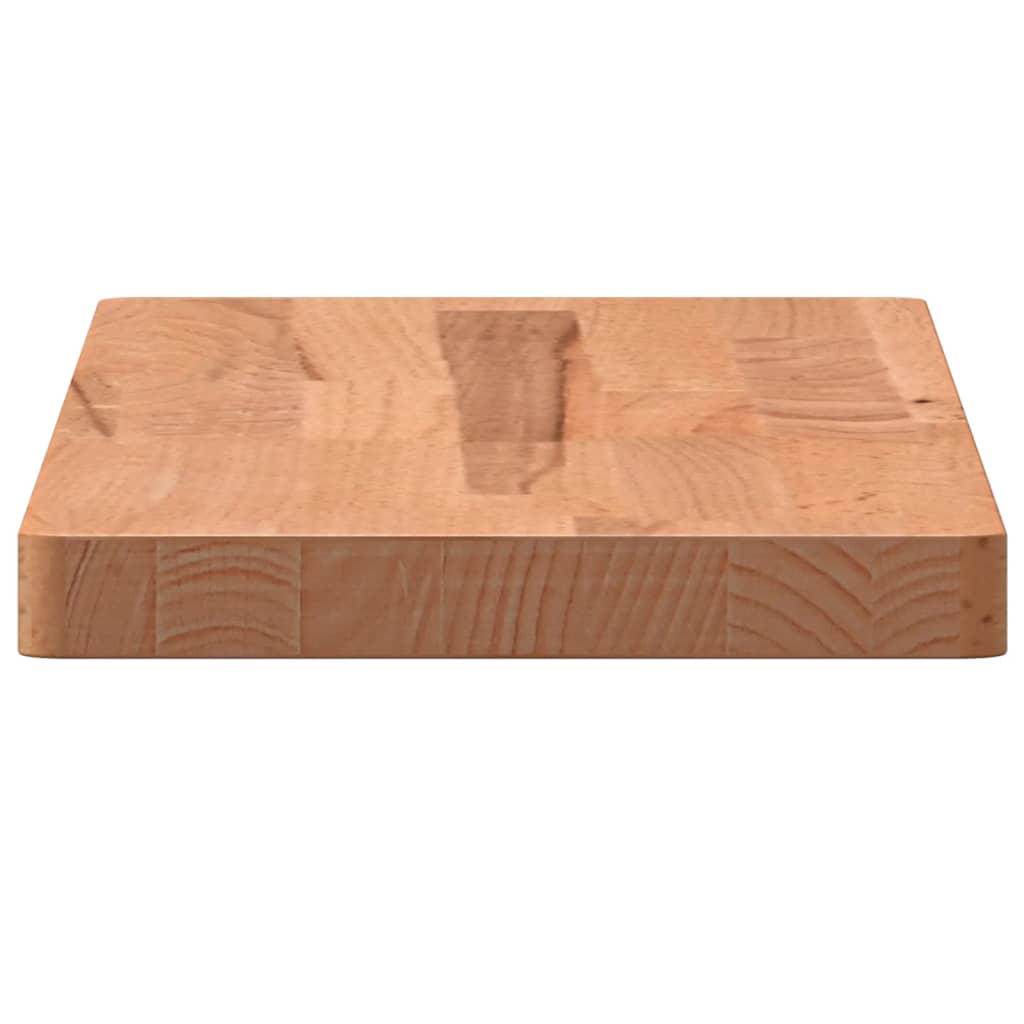 Wandschap 60x20x2,5 cm massief beukenhout