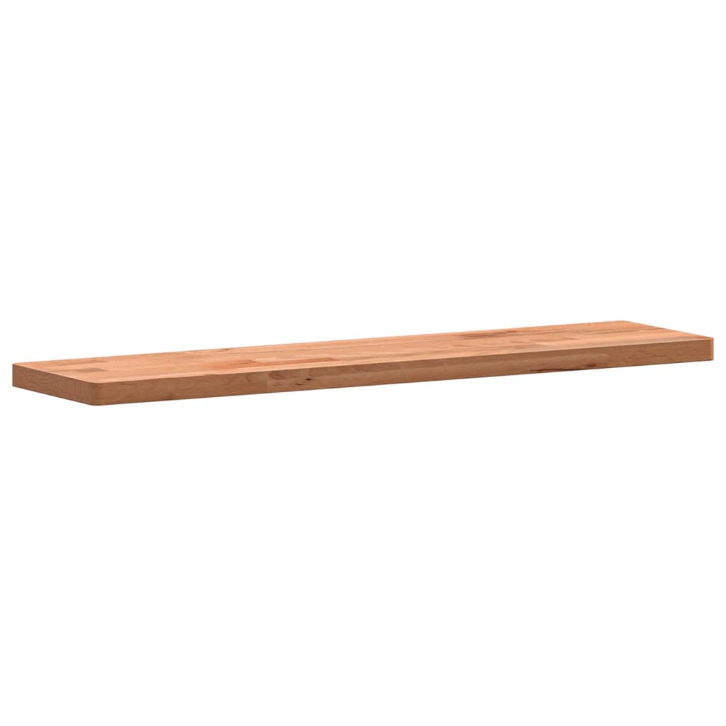 Wandschap 100x20x4 cm massief beukenhout