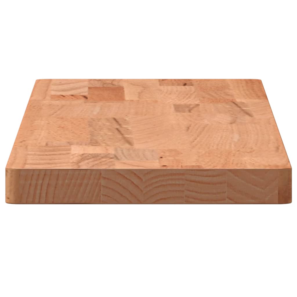 Wandschap 60x20x2,5 cm massief beukenhout