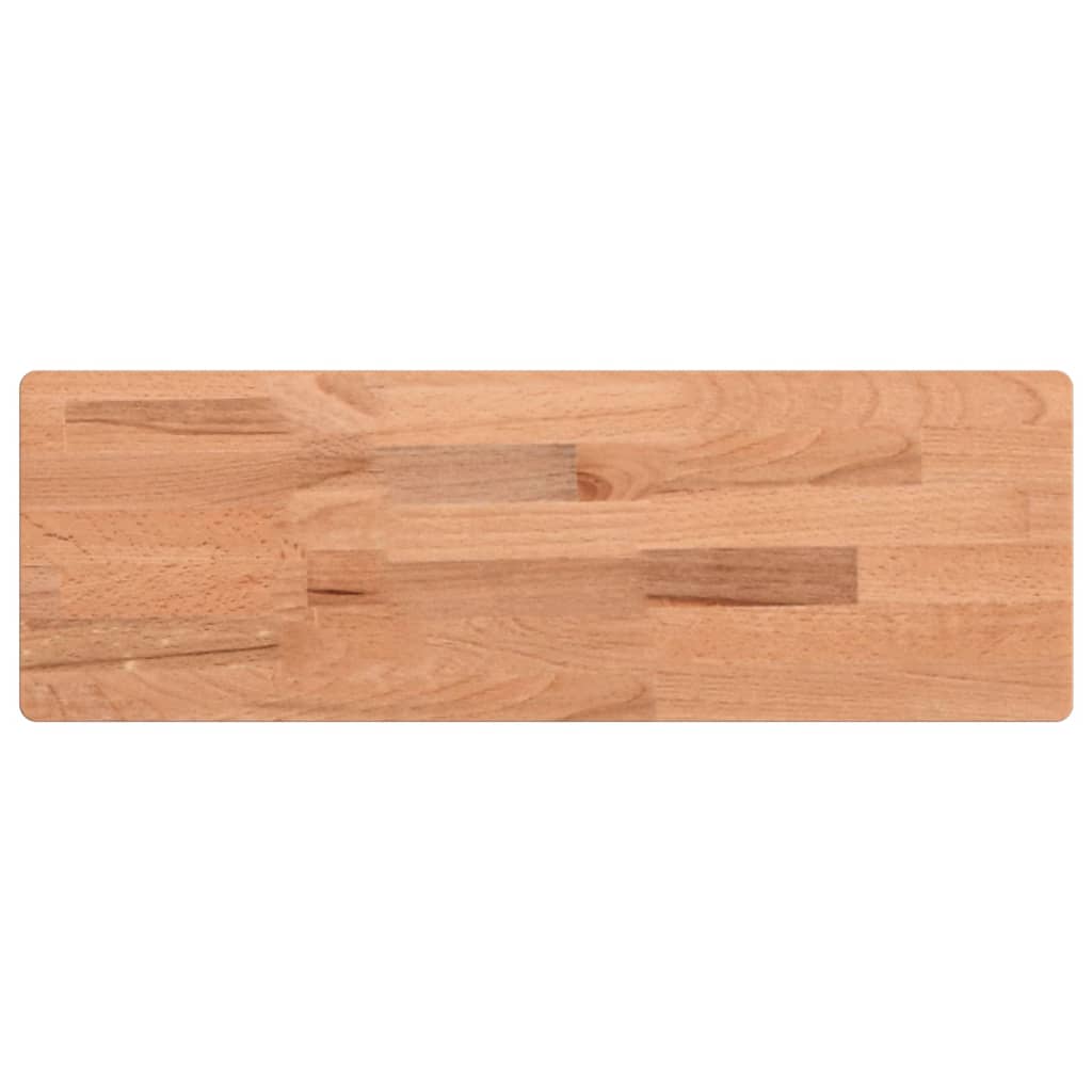 Wandschap 60x20x2,5 cm massief beukenhout