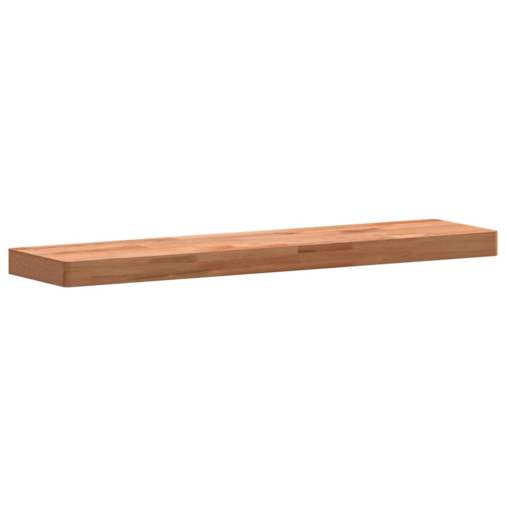 Wandschap 100x20x4 cm massief beukenhout