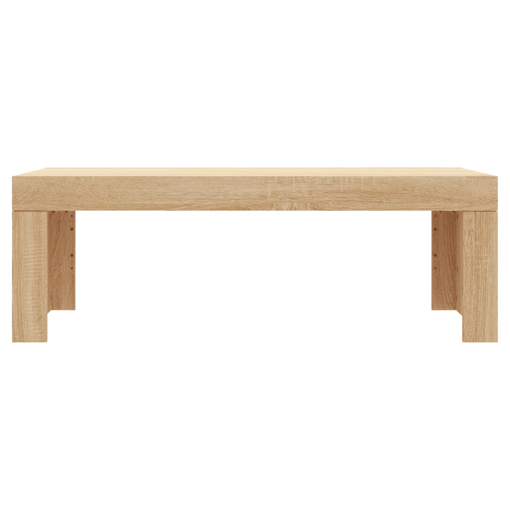 Salontafel 102x50x36 cm bewerkt hout