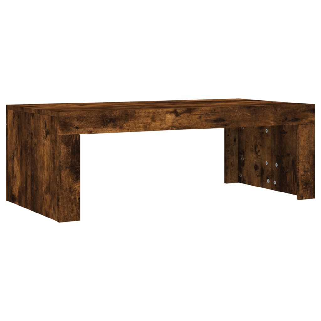 Salontafel 102x50x36 cm bewerkt hout