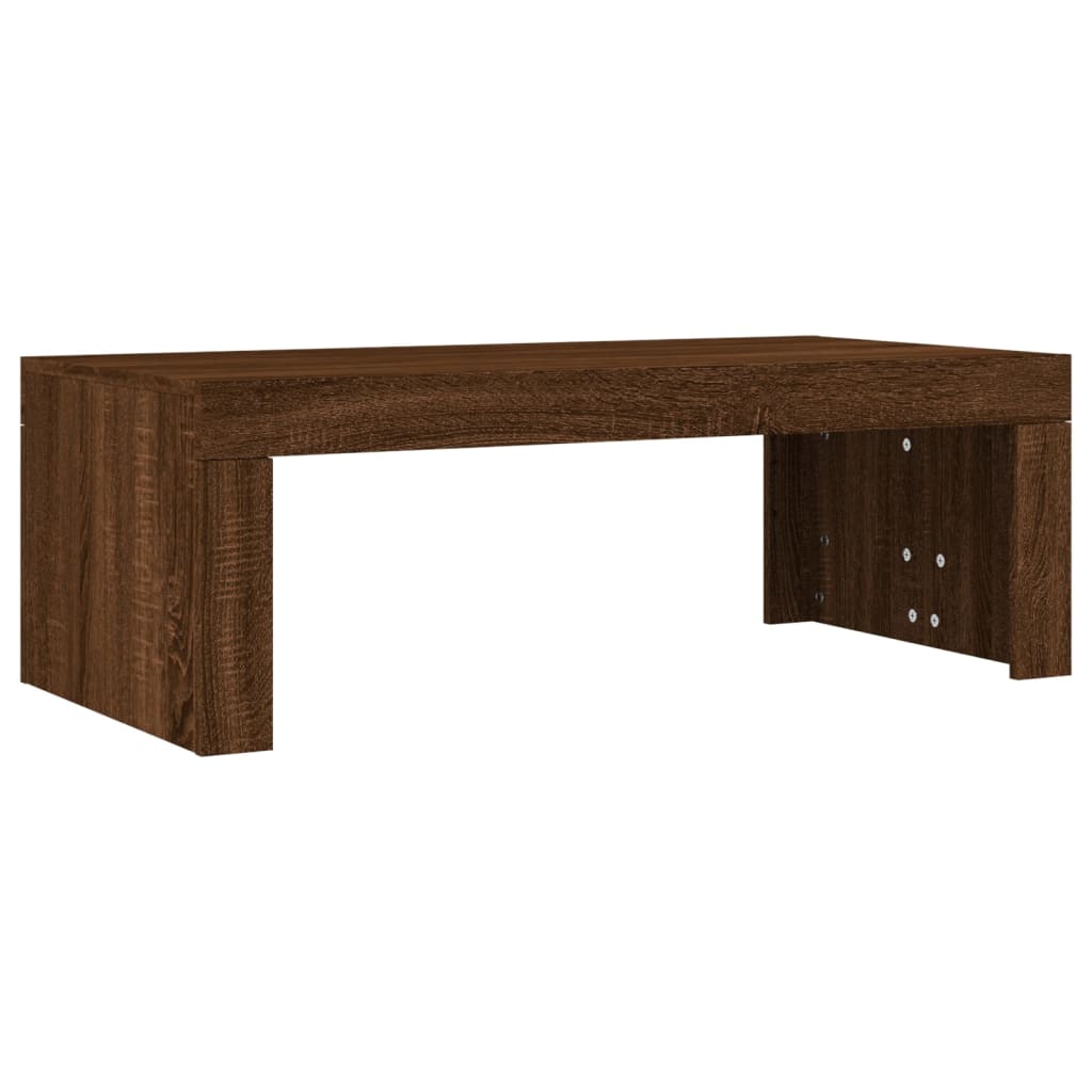 Salontafel 102x50x36 cm bewerkt hout