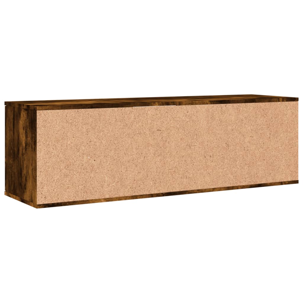 Tv-meubel 120x34x37 cm bewerkt hout artisanaal eikenkleur