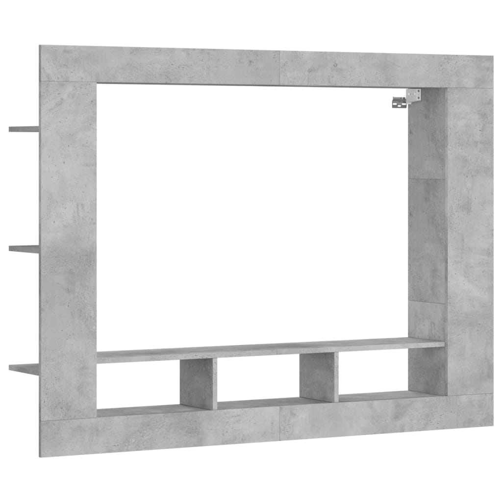 Tv-meubel 152x22x113 cm bewerkt hout