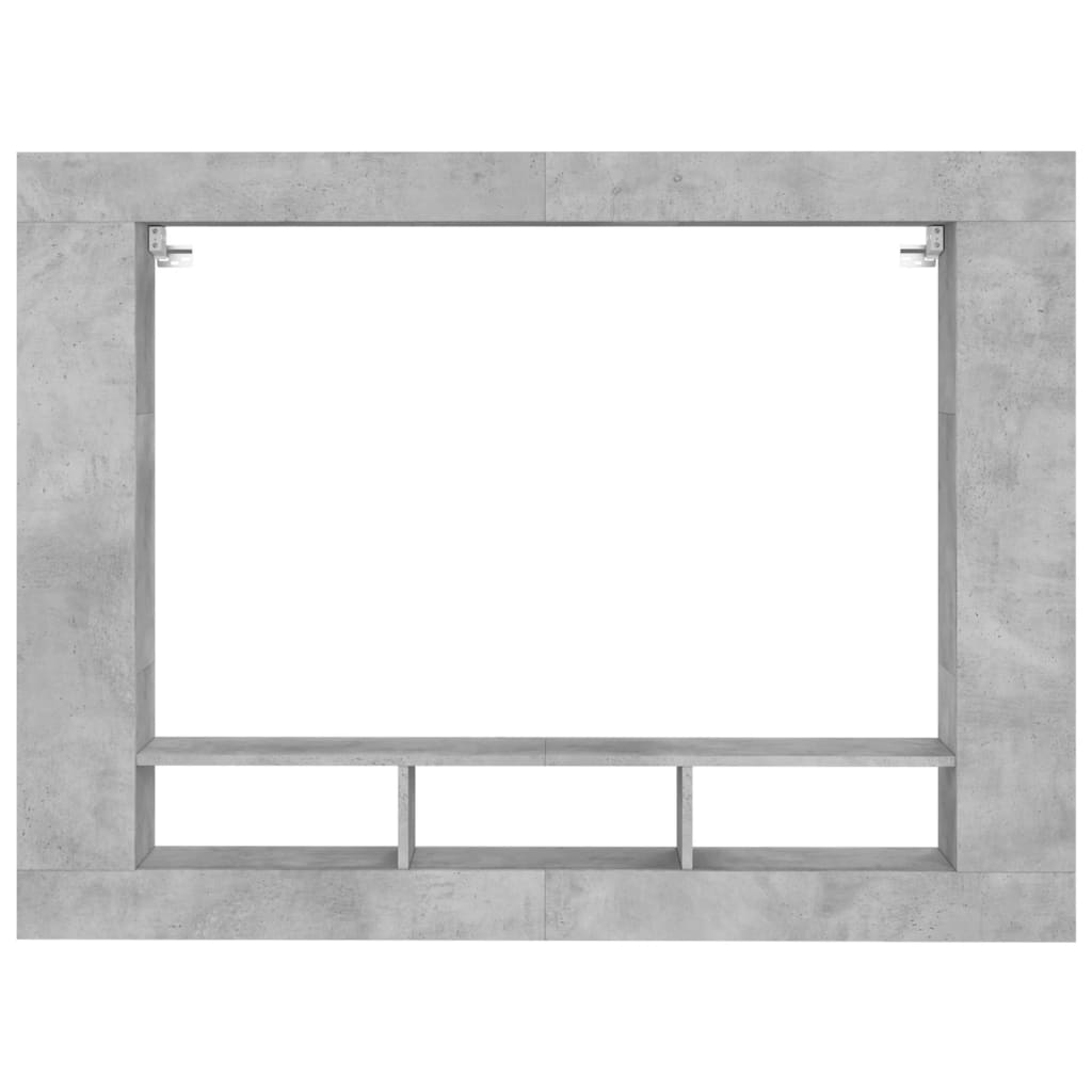 Meuble TV 152x22x113 cm en bois travaillé