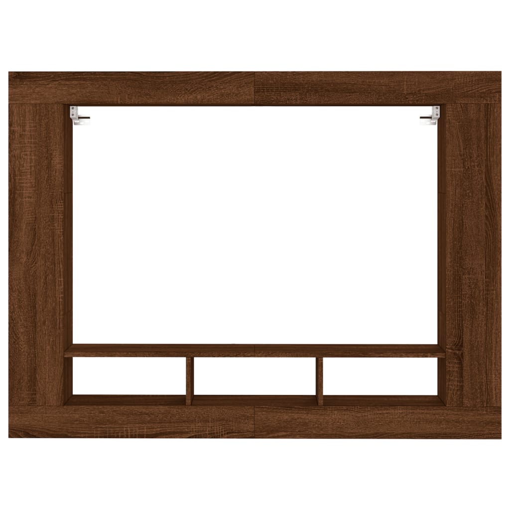 Meuble TV 152x22x113 cm en bois travaillé