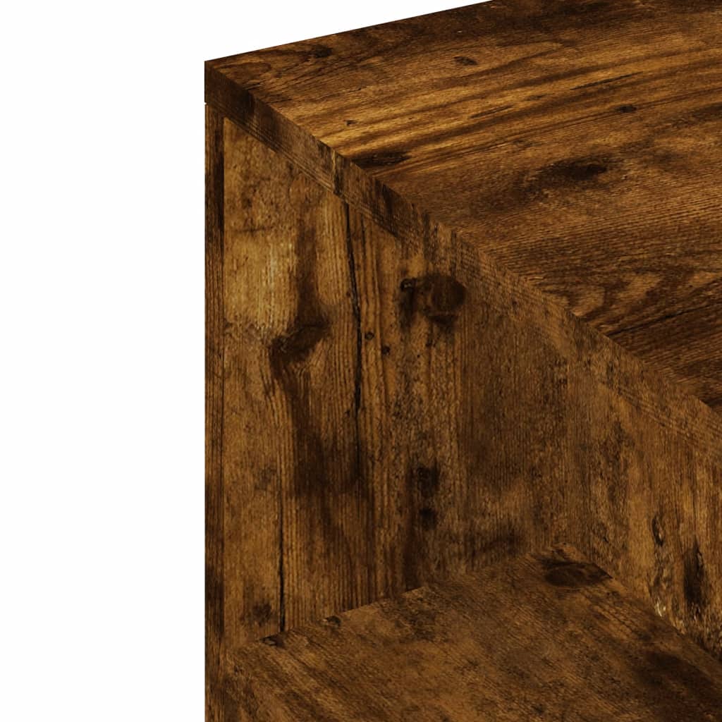 Tv-meubel met wielen 102x34,5x43 cm bewerkt hout oud hout