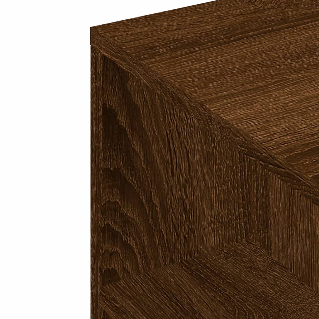 Tv-meubel met wielen 102x34,5x43 cm bewerkt hout oud hout