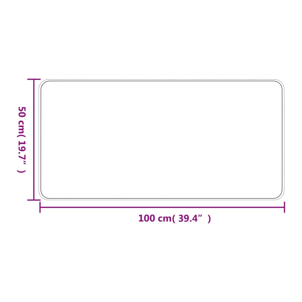 Tapijtloper 50x250 cm sisal-look