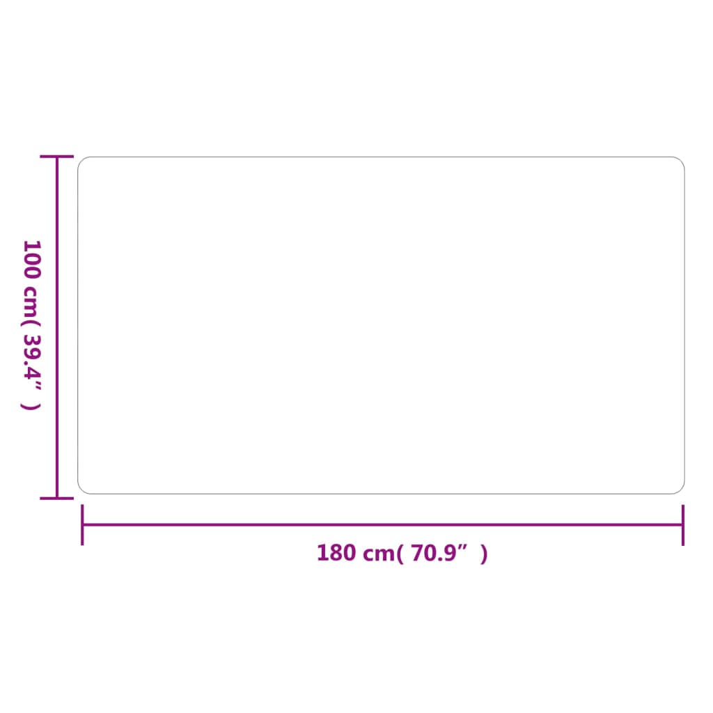 Tapijtloper 80x180 cm antracietkleurig