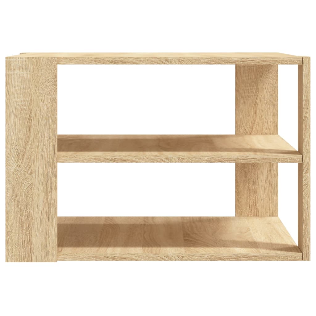 Salontafel 59,5x59,5x40 cm bewerkt hout