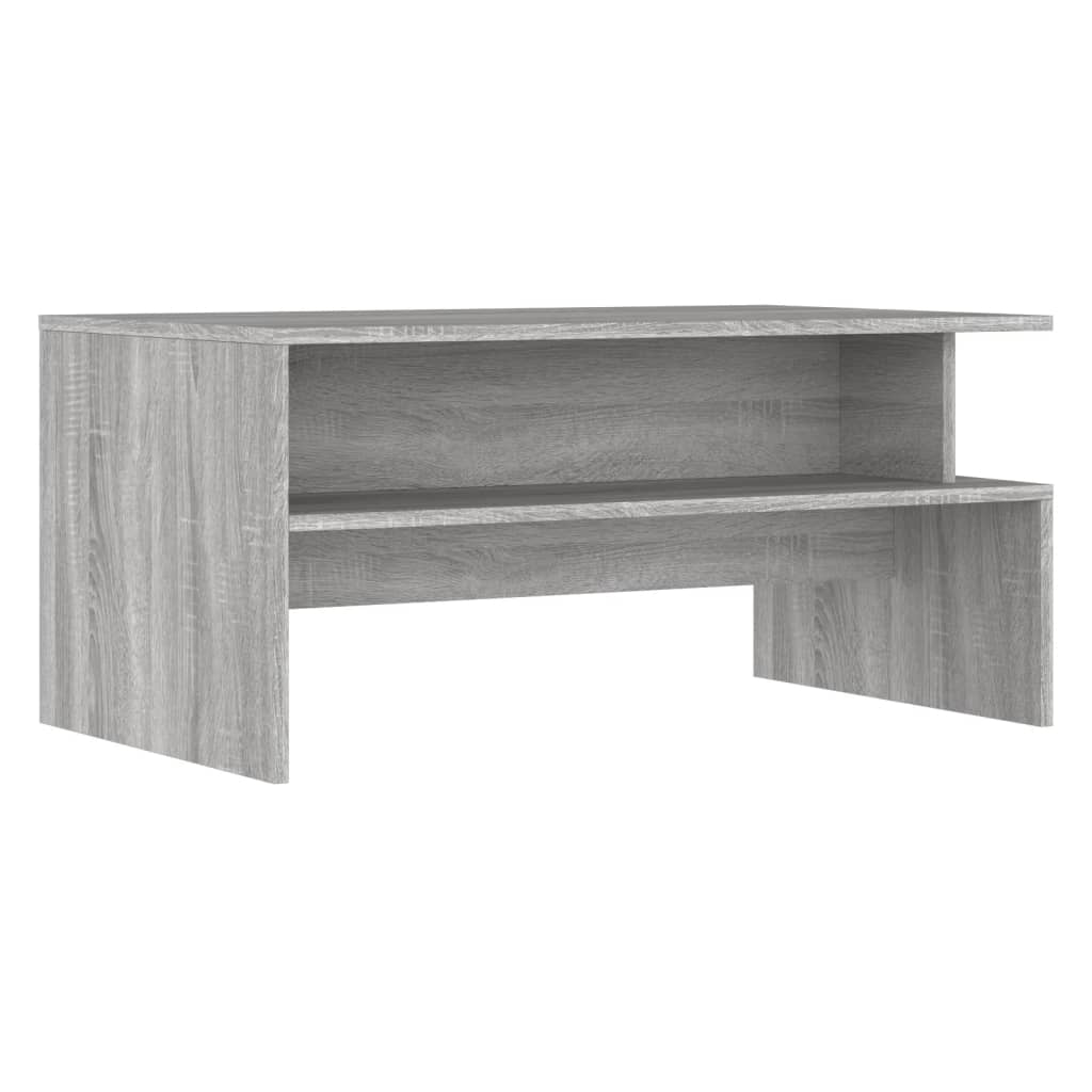 Salontafel 90x55x42,5 cm bewerkt hout