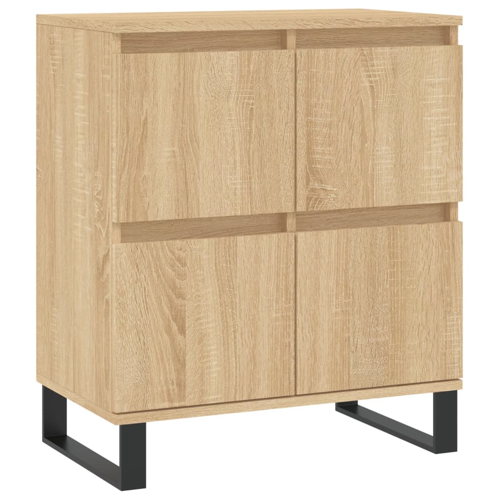 Buffets 2 pcs en bois travaillé.