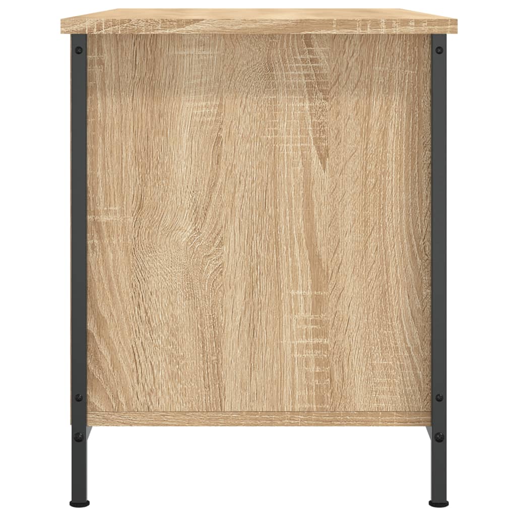 Meuble TV 80x40x50 cm en bois travaillé