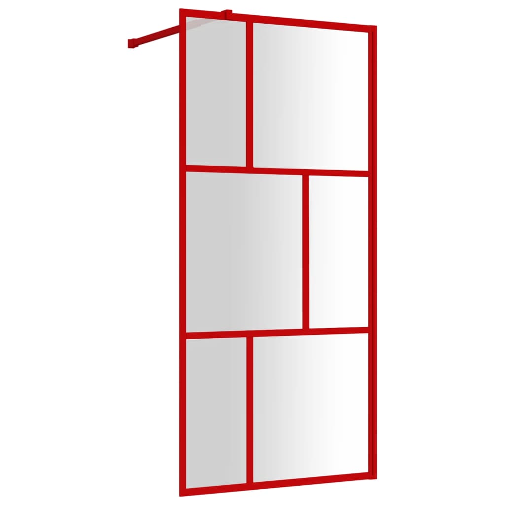 Inloopdouchewand transparant 80x195 cm ESG-glas