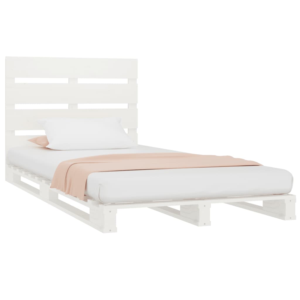 Bedframe massief grenenhout 75x190 cm