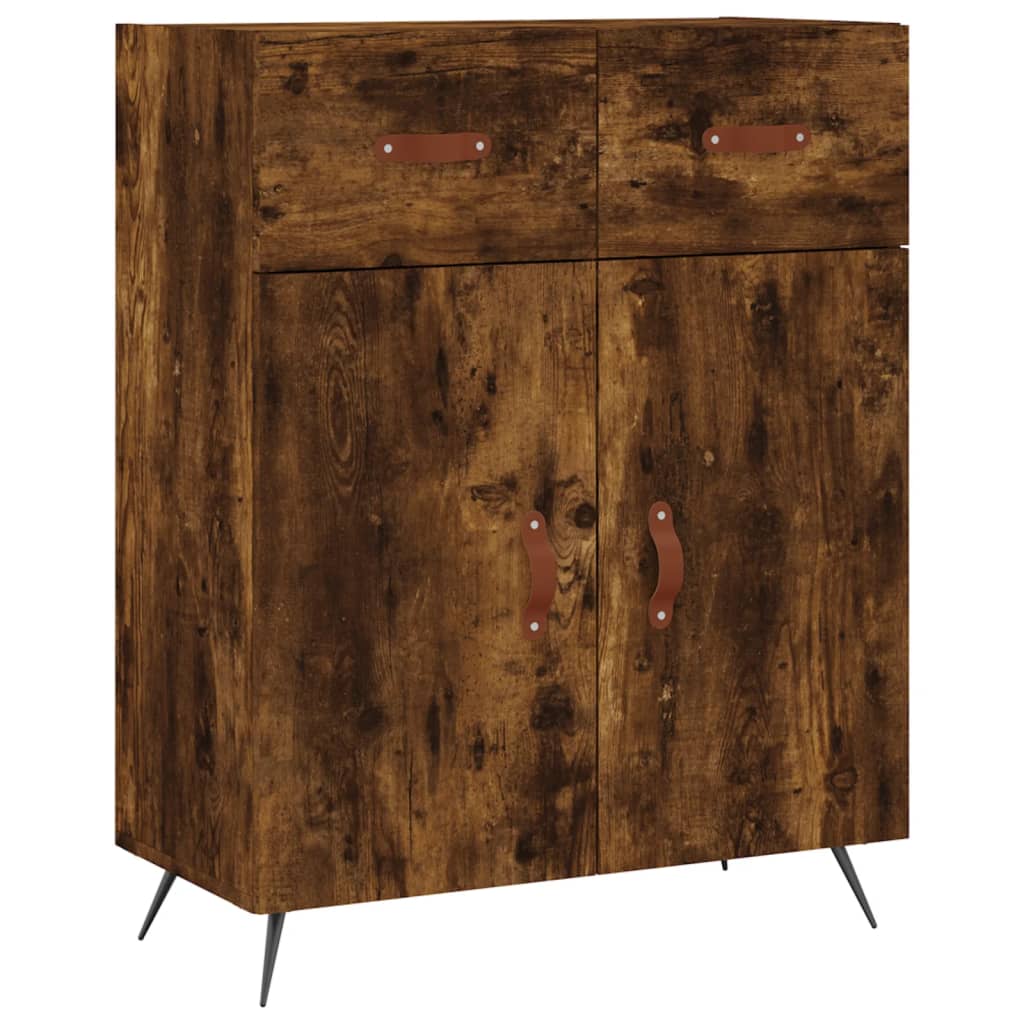 Buffet 69,5x34x90 cm en bois travaillé