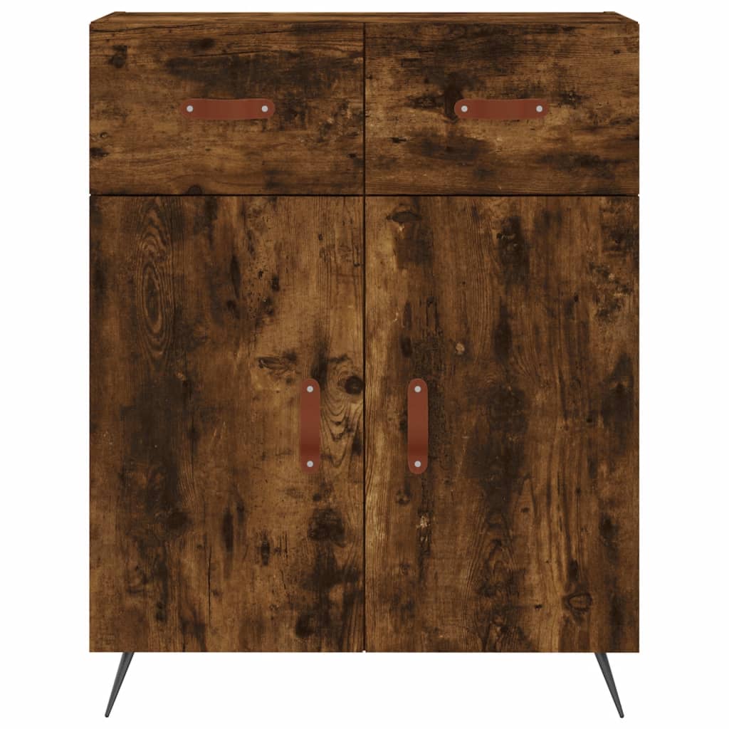 Buffet 69,5x34x90 cm en bois travaillé