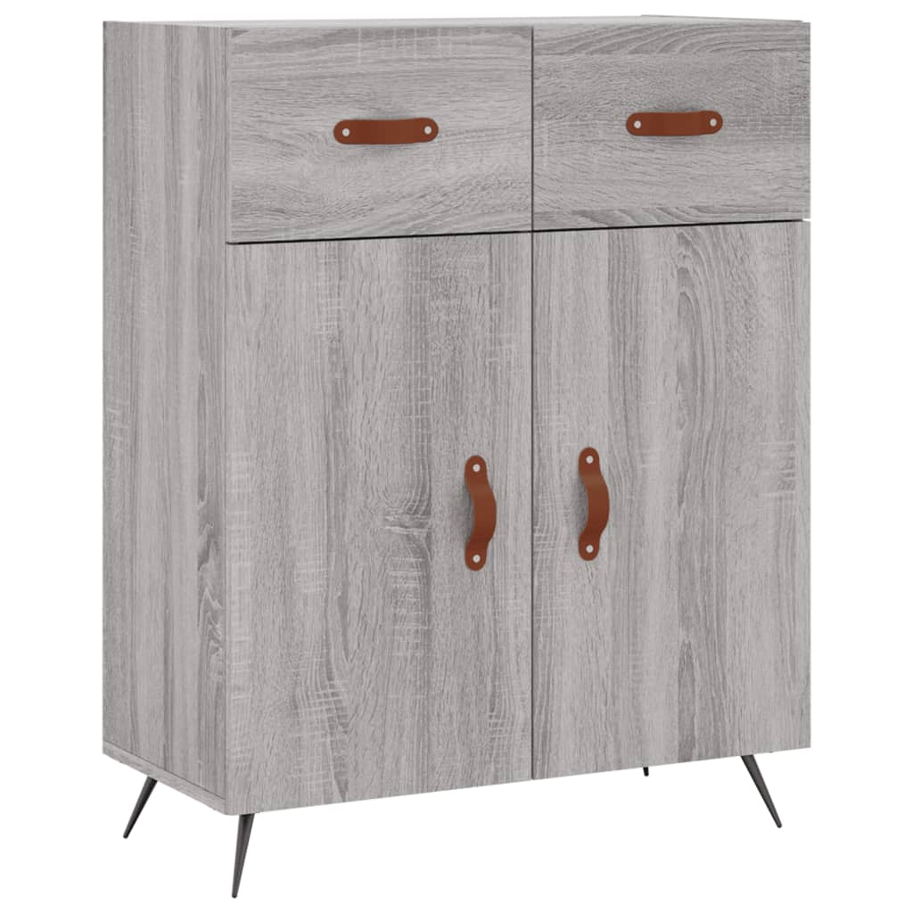 Buffet 69,5x34x90 cm en bois travaillé