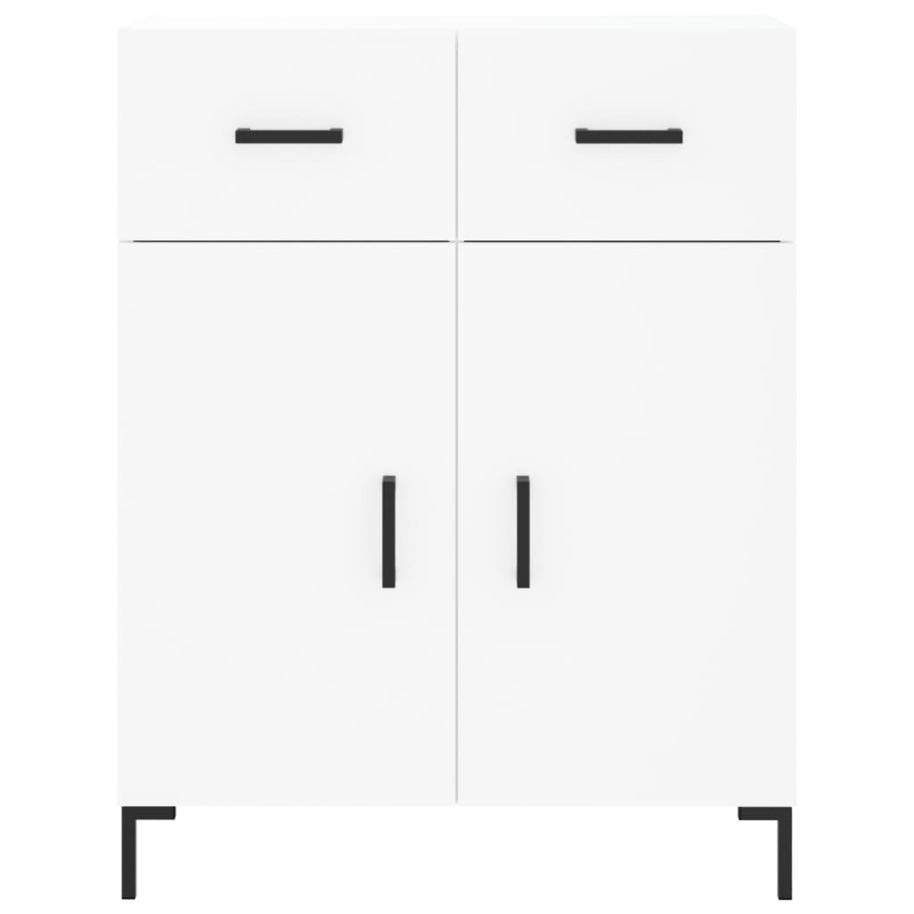 Buffet 69,5x34x90 cm en bois travaillé