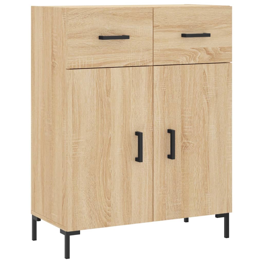 Dressoir 69,5x34x90 cm bewerkt hout