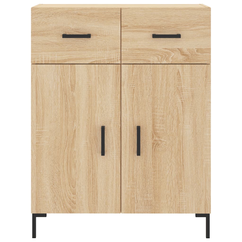 Dressoir 69,5x34x90 cm bewerkt hout