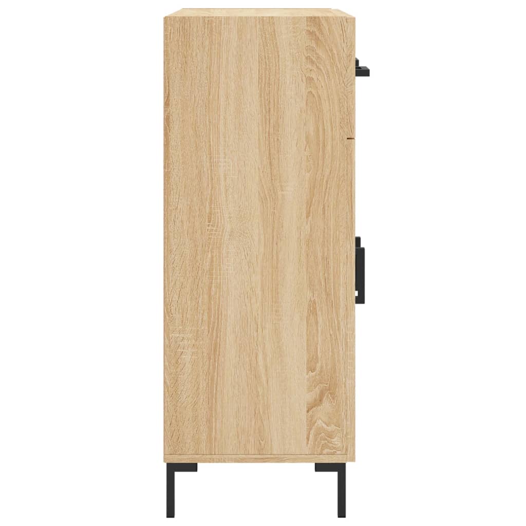 Buffet 69,5x34x90 cm en bois travaillé