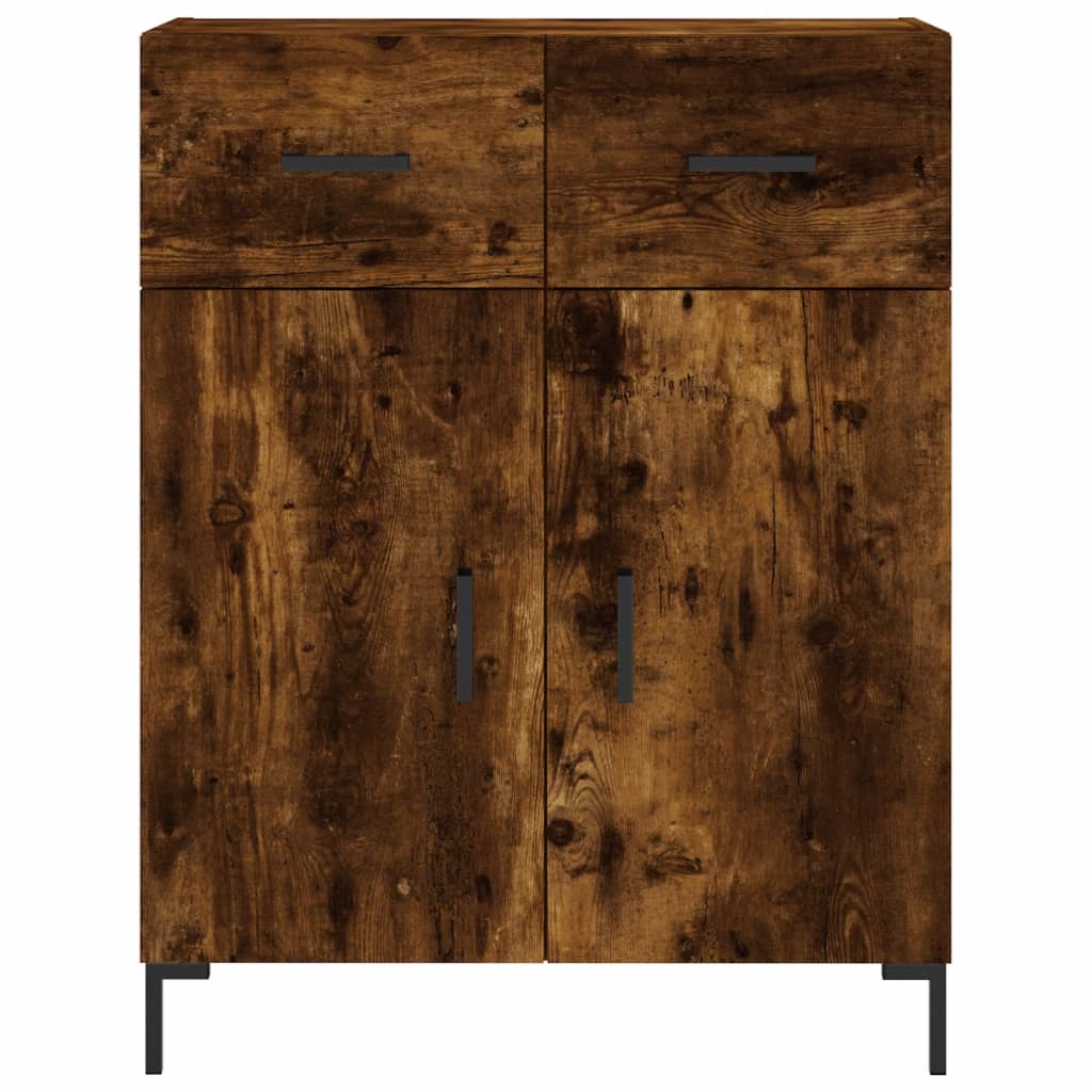 Buffet 69,5x34x90 cm en bois travaillé