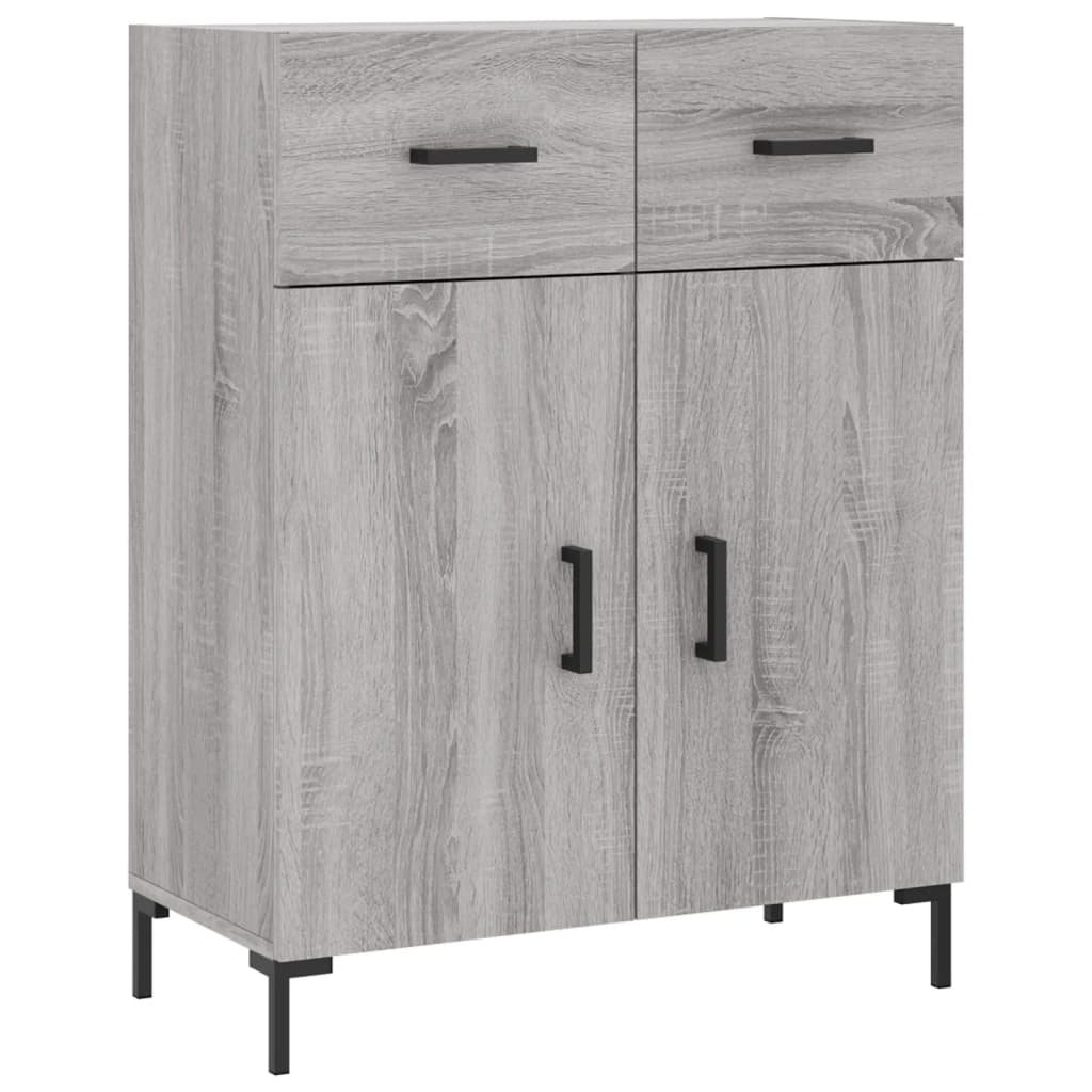 Buffet 69,5x34x90 cm en bois travaillé