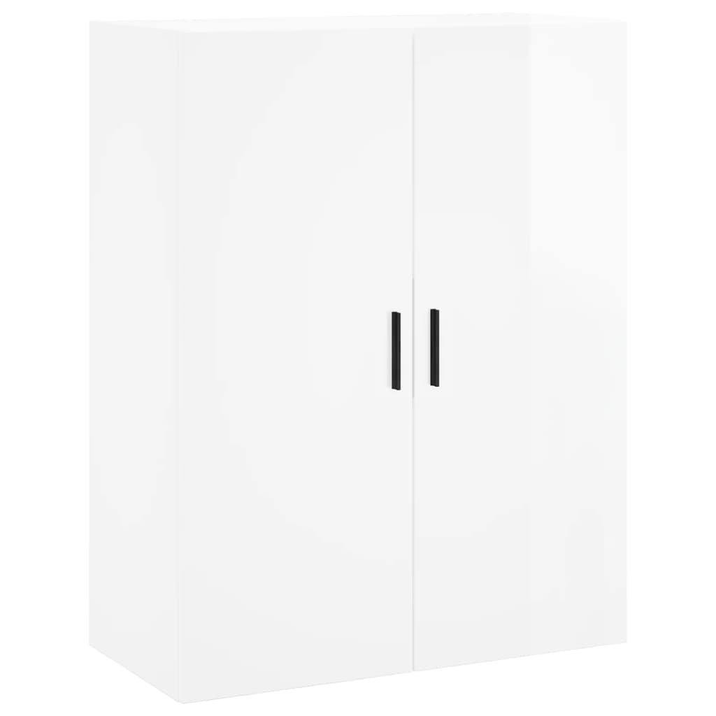 Armoire suspendue 69,5x34x90 cm couleur chêne