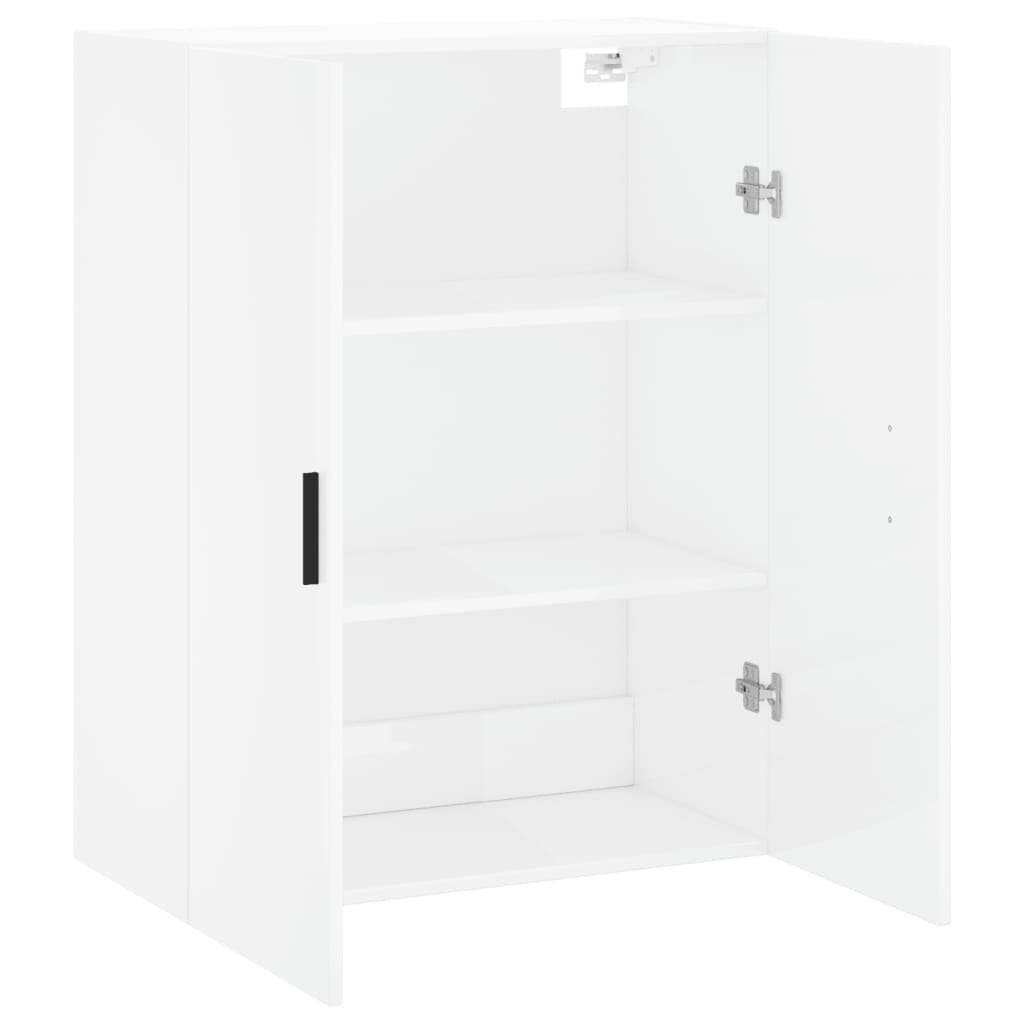 Armoire suspendue 69,5x34x90 cm couleur chêne