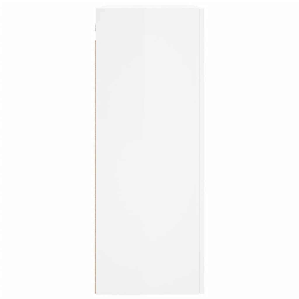 Armoire suspendue 69,5x34x90 cm couleur chêne