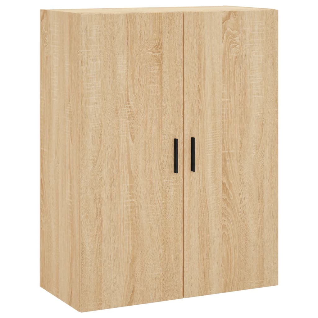 Armoire suspendue 69,5x34x90 cm couleur chêne