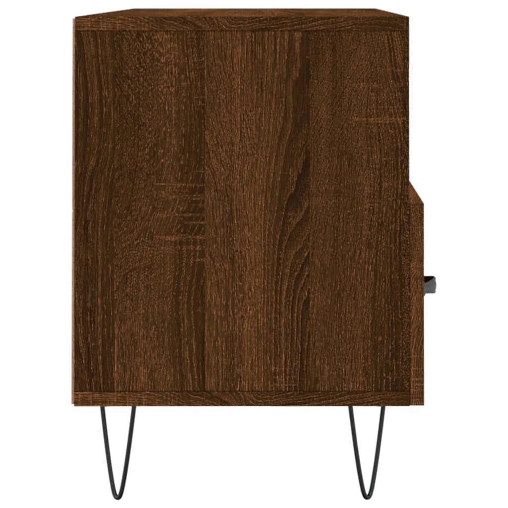 Meuble TV 102x36x50 cm en bois travaillé