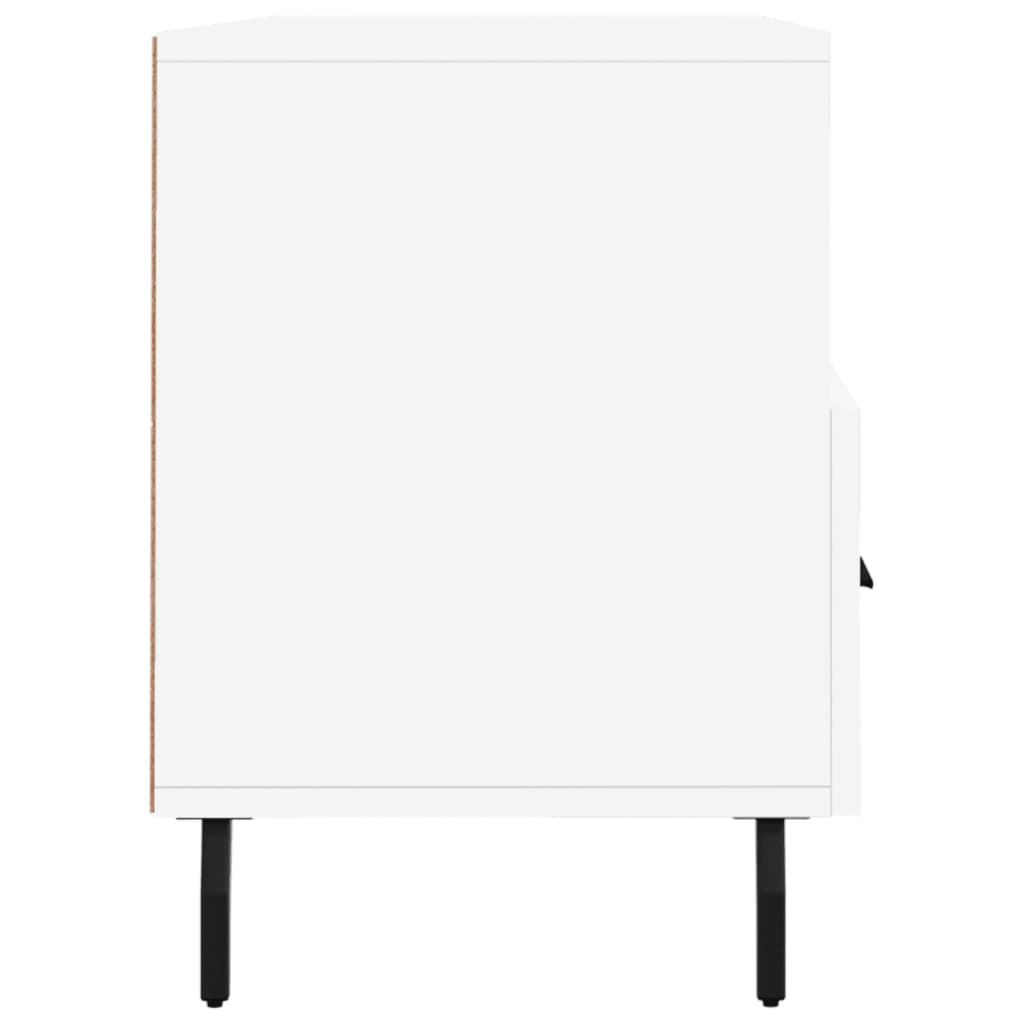 Meuble TV 102x36x50 cm ouvré en bois couleur chêne