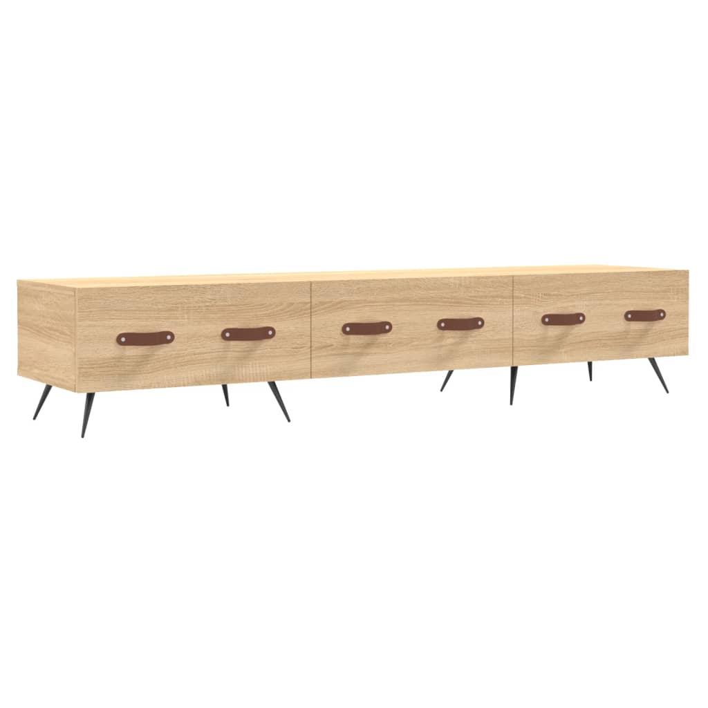 Tv-meubel 150x36x30 cm bewerkt hout