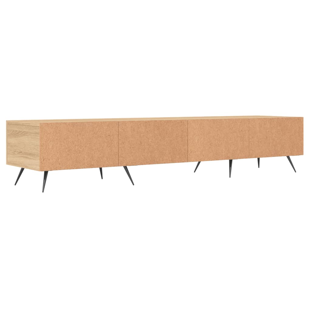 Tv-meubel 150x36x30 cm bewerkt hout