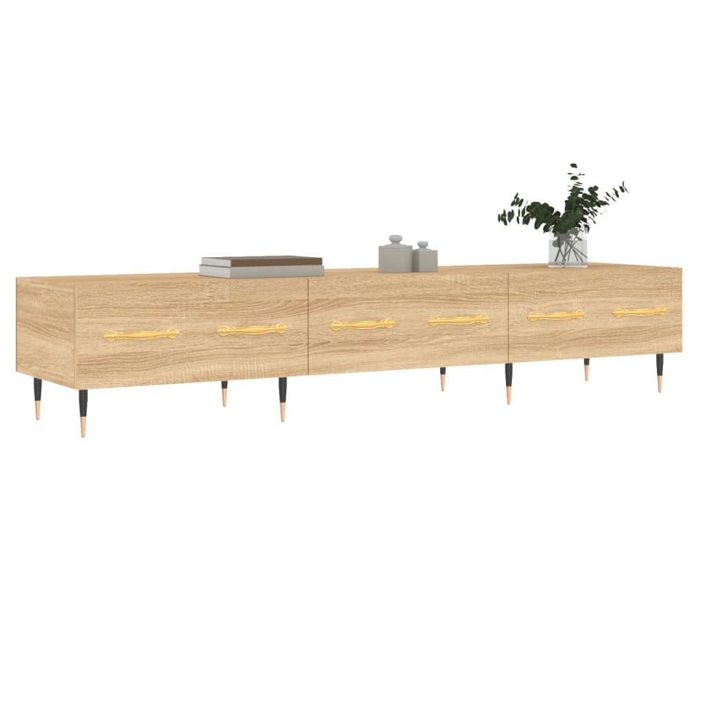 Tv-meubel 150x36x30 cm bewerkt hout