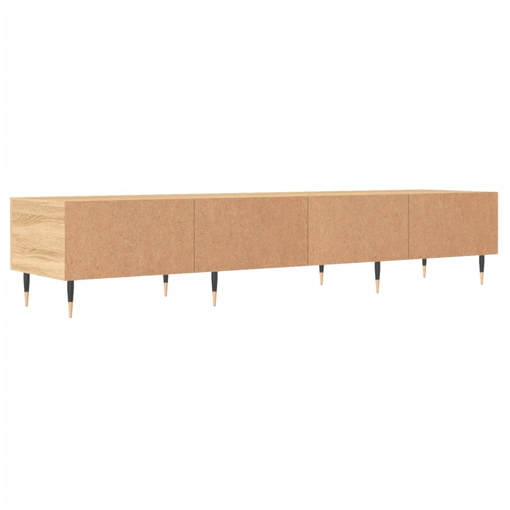 Tv-meubel 150x36x30 cm bewerkt hout