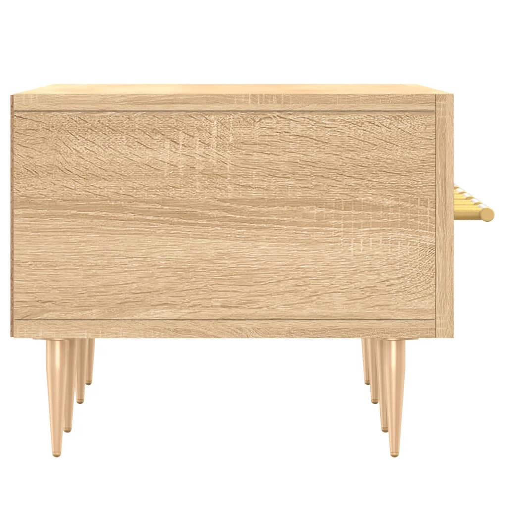 Meuble TV 150x36x30 cm en bois travaillé