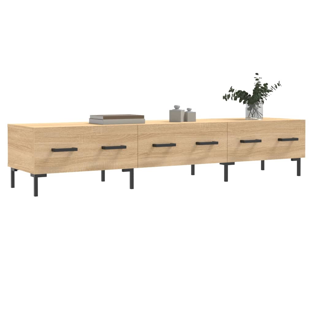 Tv-meubel 150x36x30 cm bewerkt hout