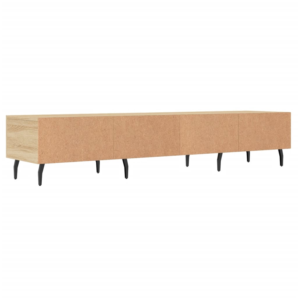 Tv-meubel 150x36x30 cm bewerkt hout