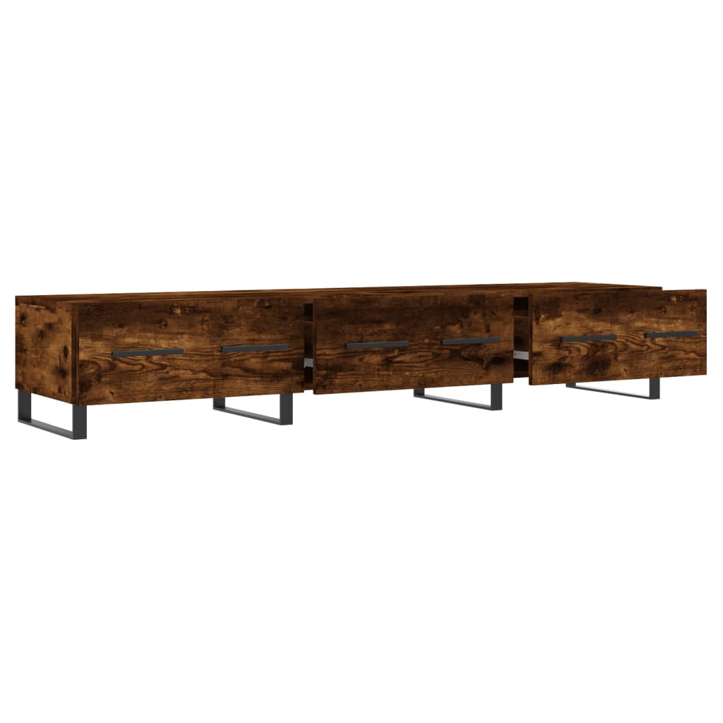 Tv-meubel 150x36x30 cm bewerkt hout eikenkleurig