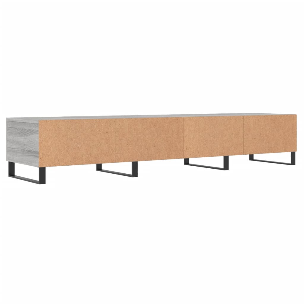 Tv-meubel 150x36x30 cm bewerkt hout eikenkleurig