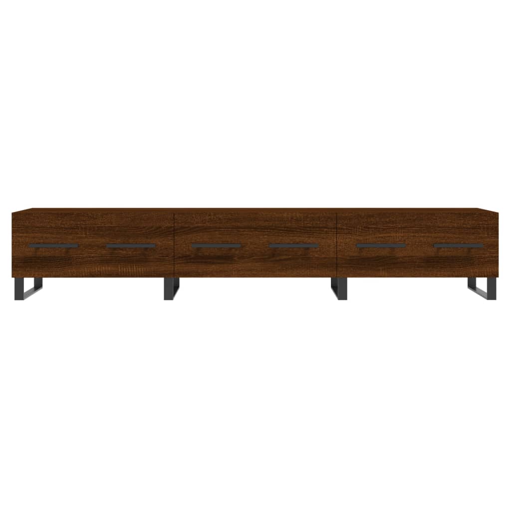 Tv-meubel 150x36x30 cm bewerkt hout eikenkleurig