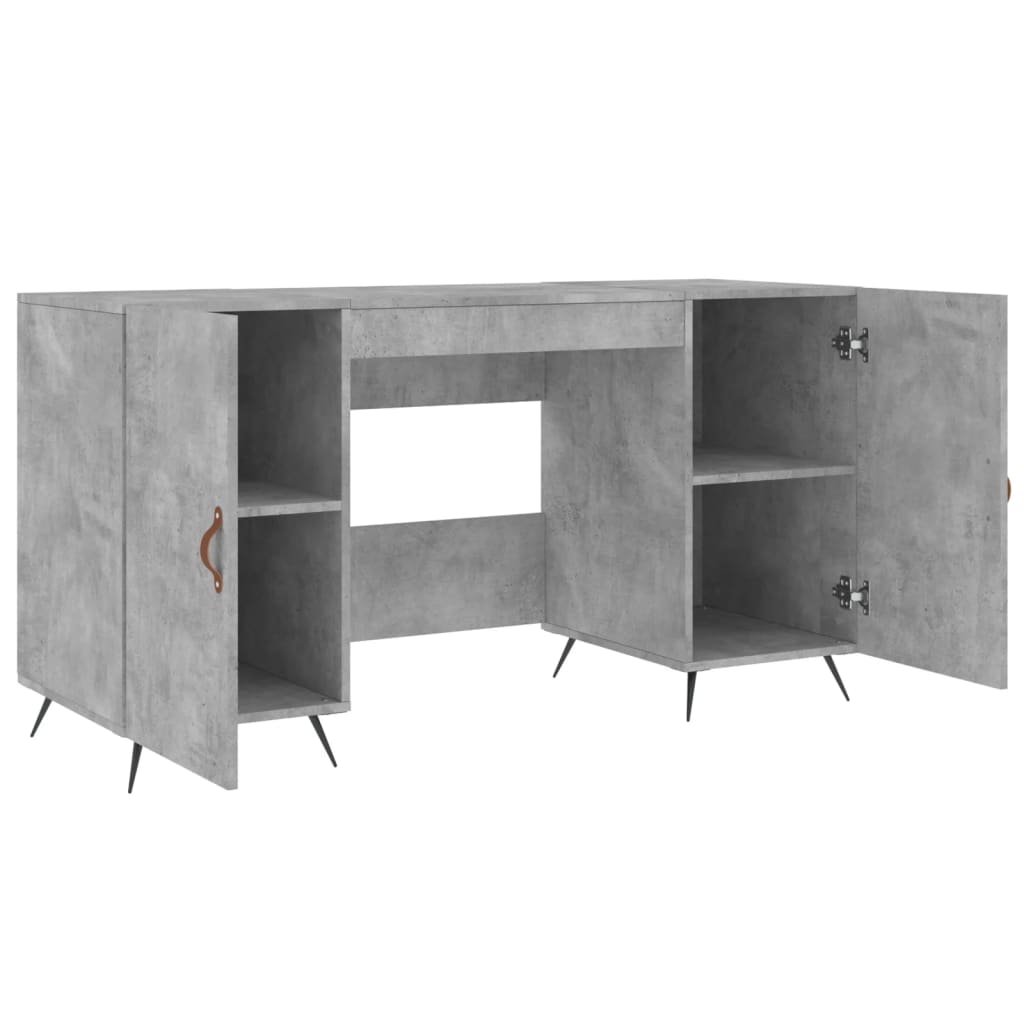 Bureau 140x50x75 cm bewerkt hout